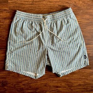 Men’s Vans Shorts - Range Relaxed Striped Design Size Medium